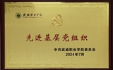 喜報！學院黨總支獲2024年武威職業(yè)學院“先進基層黨組織”榮譽稱號