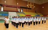 學(xué)校舉行甘肅省第五屆大學(xué)生運動會武威職業(yè)學(xué)院代表團(tuán)出征儀式
