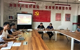 電子信息工程系黨總支開展“重溫入黨誓詞，牢記入黨初心”主題黨日活動