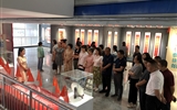 經(jīng)濟管理系黨總支開展參觀“紅色文化藝術(shù)館”，獻禮建黨100周年活動