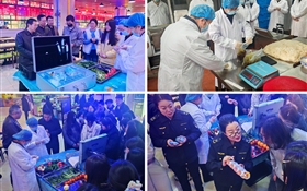 武威市、涼州區(qū)市場監(jiān)管部門走進武威職業(yè)技術大學開展“你點我檢”食品安全惠民服務活動
